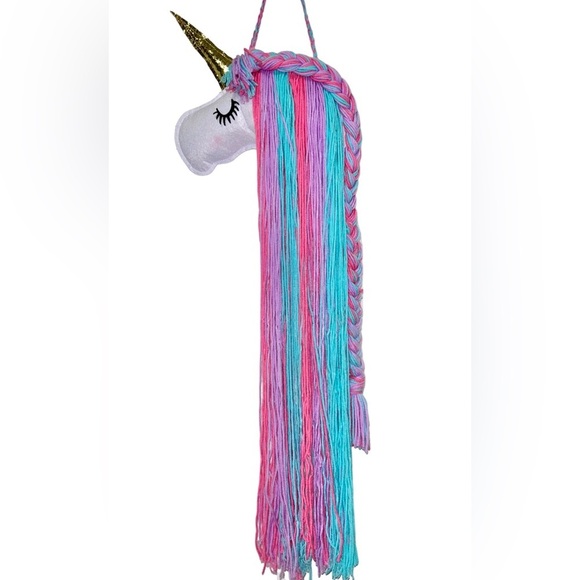 Unicorn Hair Accessory & Bow Holder /  Hanging Decor and Organizer 🦄 - Picture 7 of 13
